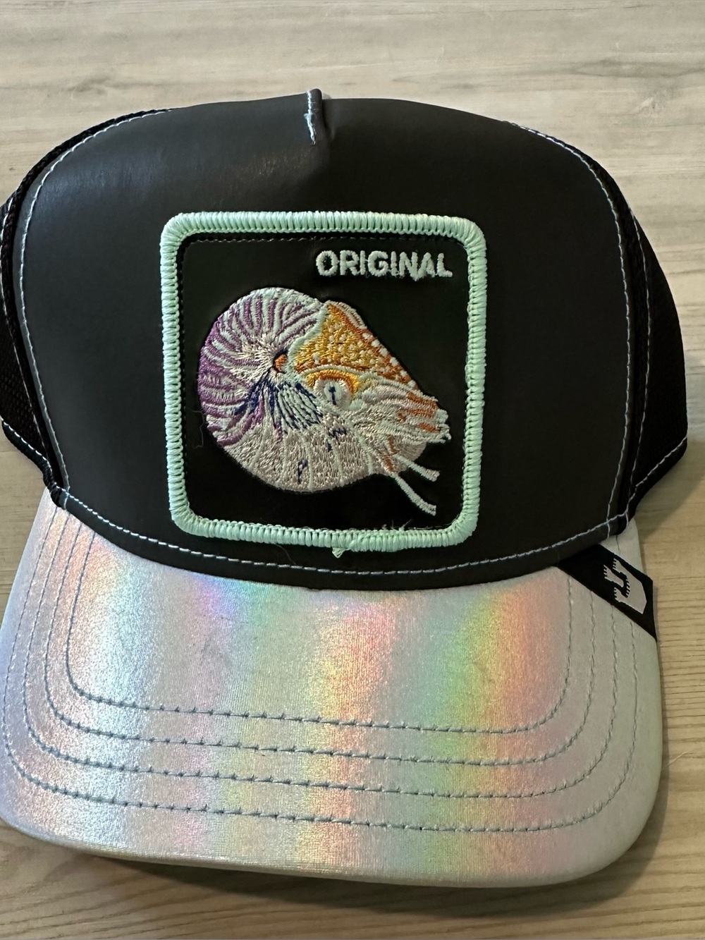 Goorin 'Go Way Back' Black Snapback Hat